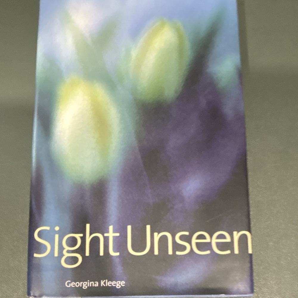 Yale University Press Sight Unseen Georgina Kleege 1999 Hardcover Vision